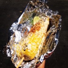 Gluten-free corn from Cafe Habana